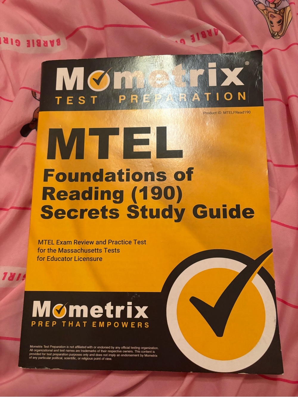 MTEL Foundations of Reading (190) Secrets Study Guide - Yellow